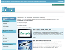 Tablet Screenshot of datapharm.org.uk